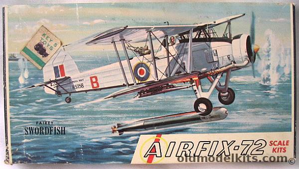 Airfix 1/72 Fairey Swordfish Craftmaster, 3-49 plastic model kit